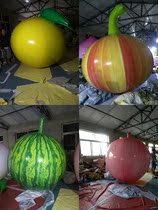 Custom grapefruit fruit cartoon gas mold Inflatable cartoon doll Strawberry cartoon model Vegetable cartoon gas mold