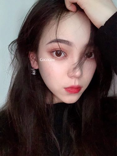 Cococon Импортирован красивый зрачковый год, бросающая девушку, моя умная детская черная кукла изобретает большой диаметр контактные линзы Bl Bl