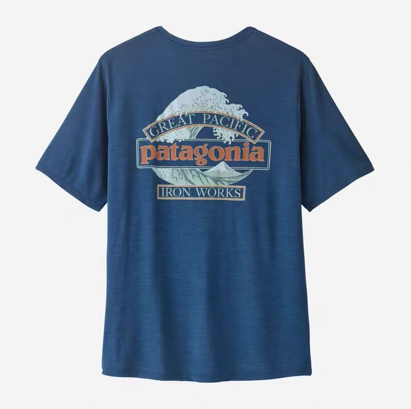 Authentic In-Stock Patagonia Cap Cool Patagonia Men's Quick-Dry Short-Sleeve T-Shirt 45456
