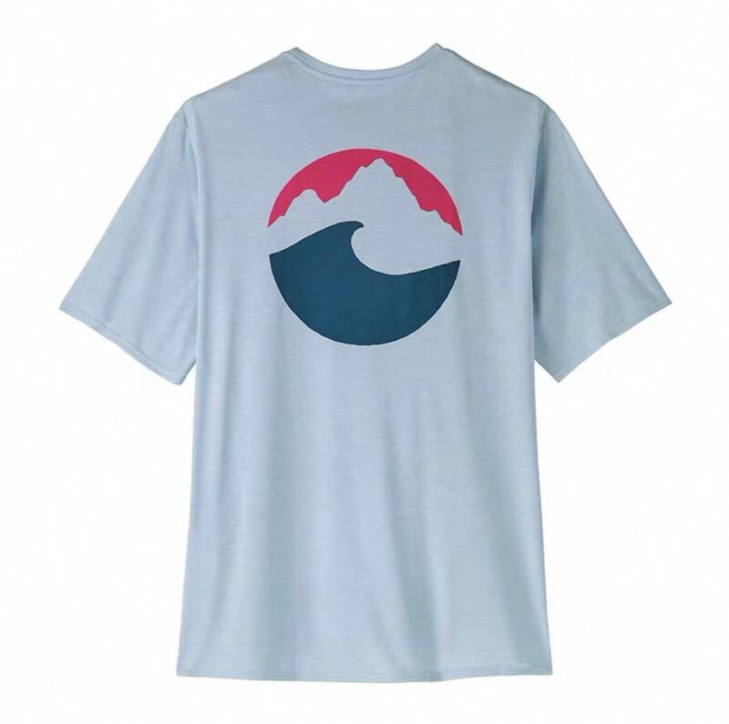 Genuine In-Stock Patagonia Cap Cool Patagonia Men's C1 Quick-Drying Short-Sleeve T-Shirt 45235