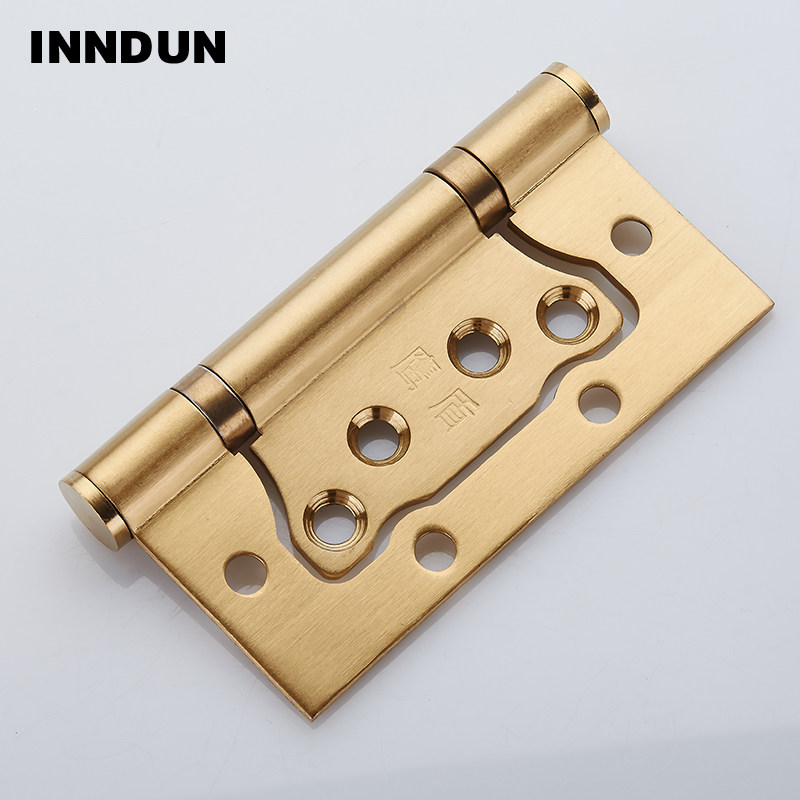 Eagle Shield stainless steel primary-secondary hinged door loose-leaf flat door fitting door hinge wooden door window small hinge 4 inches