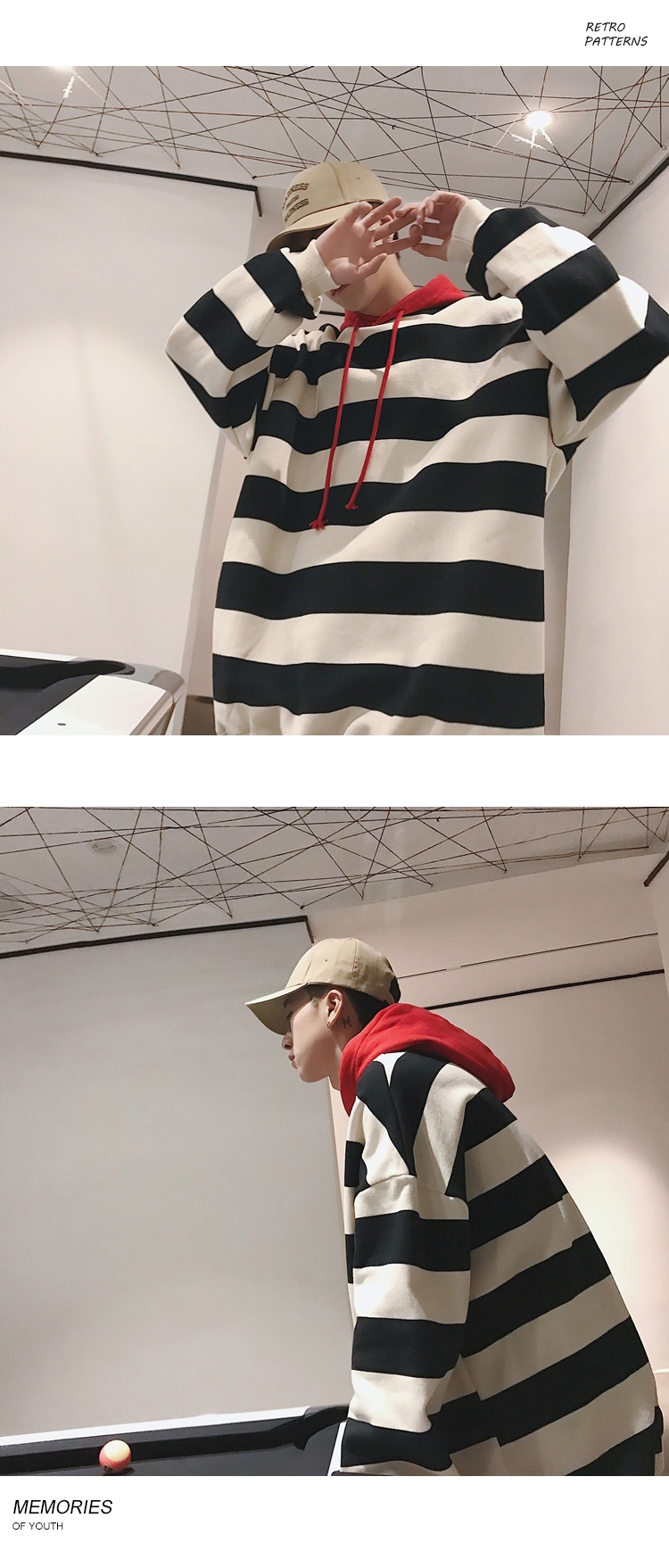 Sweatshirt homme E. MEISA en Coton - Ref 3128947 Image 9