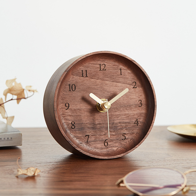 [不二良品] 轻奢迷你凹面无声小台钟