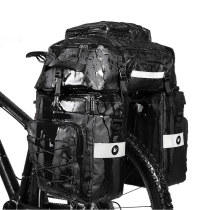 Mountain bike rear rack bag three-in-one outdoor Sichuan-Tibet line riding equipment bicycle rear shelf camel bag