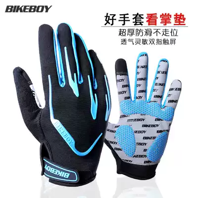 bikeboy riding gloves full finger autumn and winter touch screen mountaineering bicycle gloves long finger men's and women's riding equipment