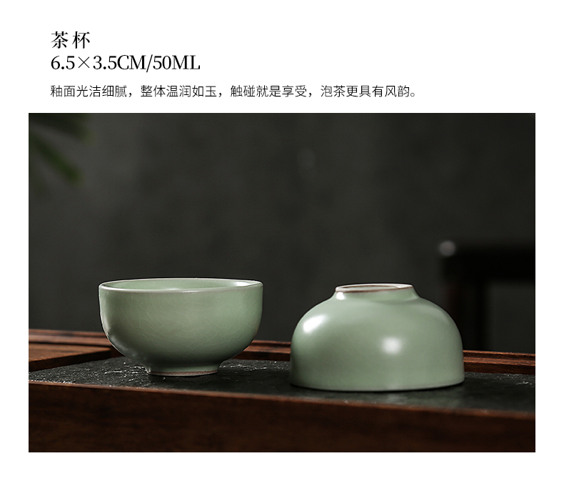 Sand embellish pottery your up kung fu tea sets the whole contracted household gifts ceramic tureen tea cups on the teapot