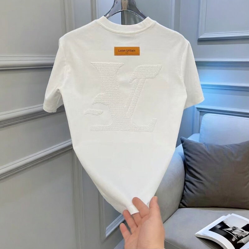 Directly Shipped from Hong Kong, Lv K Exclusive Store Men's Summer Classic High-End Replica Shenzhen Nanyou Premium Short-Sleeve T-Shirt