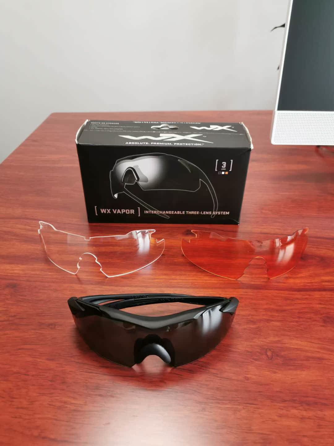 Upgrades WileyX Wiley view US import protection bulletproof glasses Tactical shooting Anti-breaking piece goggles