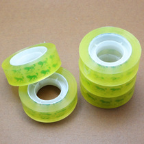 Wen Hai selected office stationery transparent small glue bandwidth 12mm small glue roll stickiness strong
