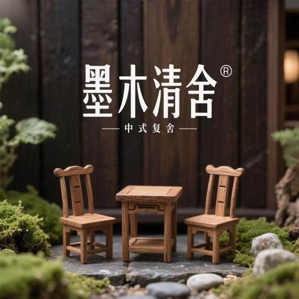 墨木清舍的LOGO