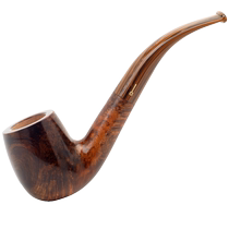 Shafen flagship store tundra heather pipe 606 curved 6MM filter element Italian mens imported old-fashioned