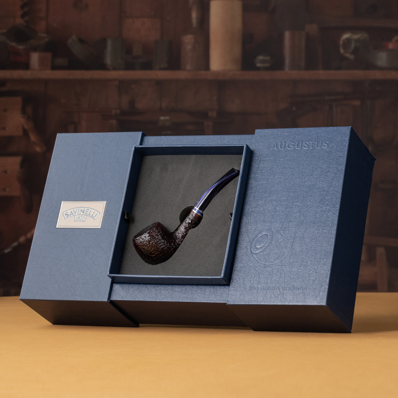 サヴィネッリ 高級パイプ ギフトボックス ヤング・オーガスタス セント・ニコラス ブライアーウッド