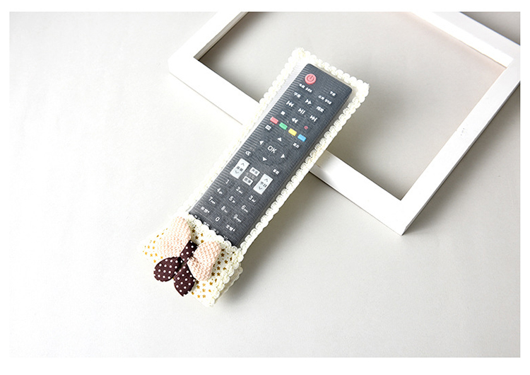 Gói 9,9 hộp set-top TV điều hòa không khí điều khiển từ xa bảo vệ nắp vải ren bụi che điều khiển từ xa A27 áo trùm máy giặt cửa trước electrolux
