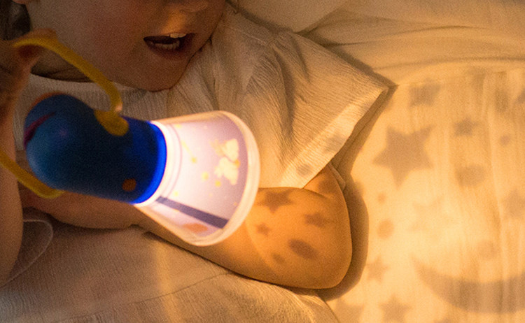 Игрушка с освещением mideer弥鹿儿童多功能故事投影仪睡前故事手电筒发光玩具小夜灯