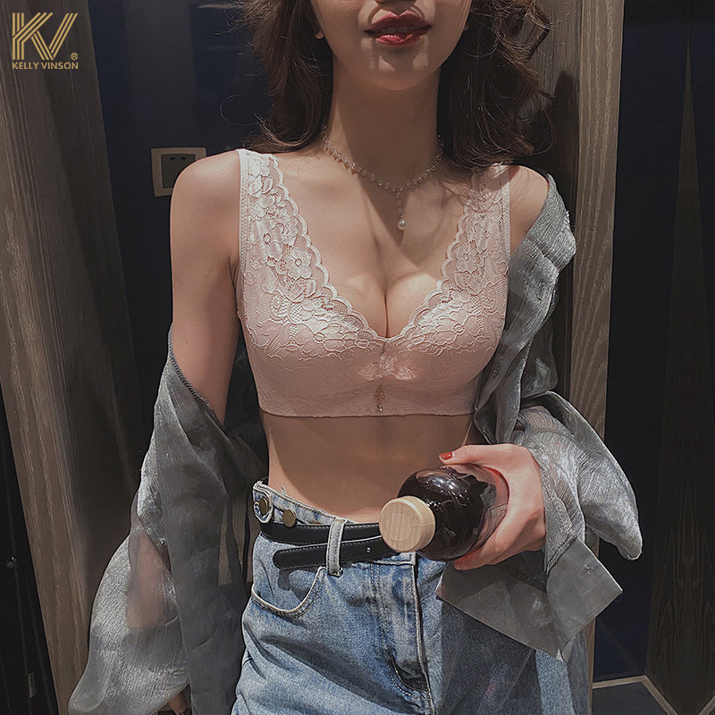 Lindwear girl bra gathering bra to breast and anti-drop adjustment type on the bra lace beauty underwear set
