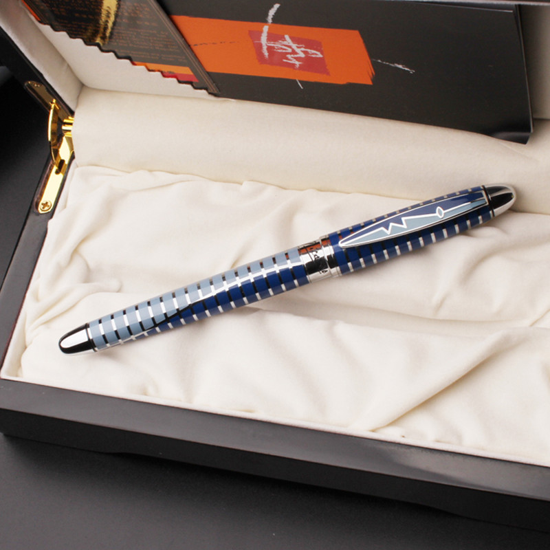 piimio Picasso gold pen business courtesy 81 fountain pen 10K gold pen adult with ink pen male and female gift business upscale gold pen Iridium gold pen delivered to lead husband gift gift gift gift box dress