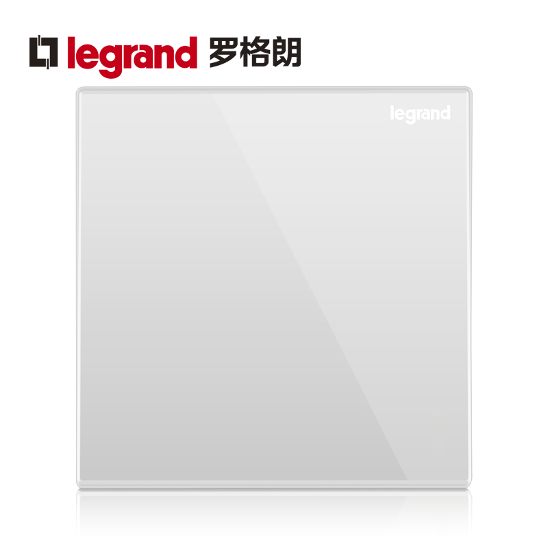 TCL Legrand switch socket Yijing Shi Dian Magnolia white blank panel bottom box decorative board Household type 86