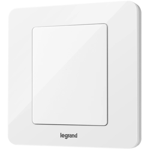 Рог -разъем TCL Shocket Panel Yidian Magnolia White Blank Buffle Buffle Box Cover Plate Decorative Board 86