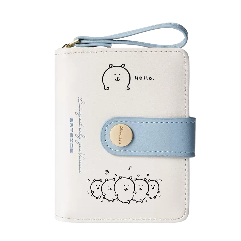 Self-Deprecating Bear Wallet for Women, Niche Design, 2026 New Model, Simple Card Holder Wallet for Students, All-In-One Wallet for Women Self-Deprecating Bear Wallet for Women, Niche Design, 2026 New Model, Simple Card Holder Wallet for Students, All-In-One Wallet for Women