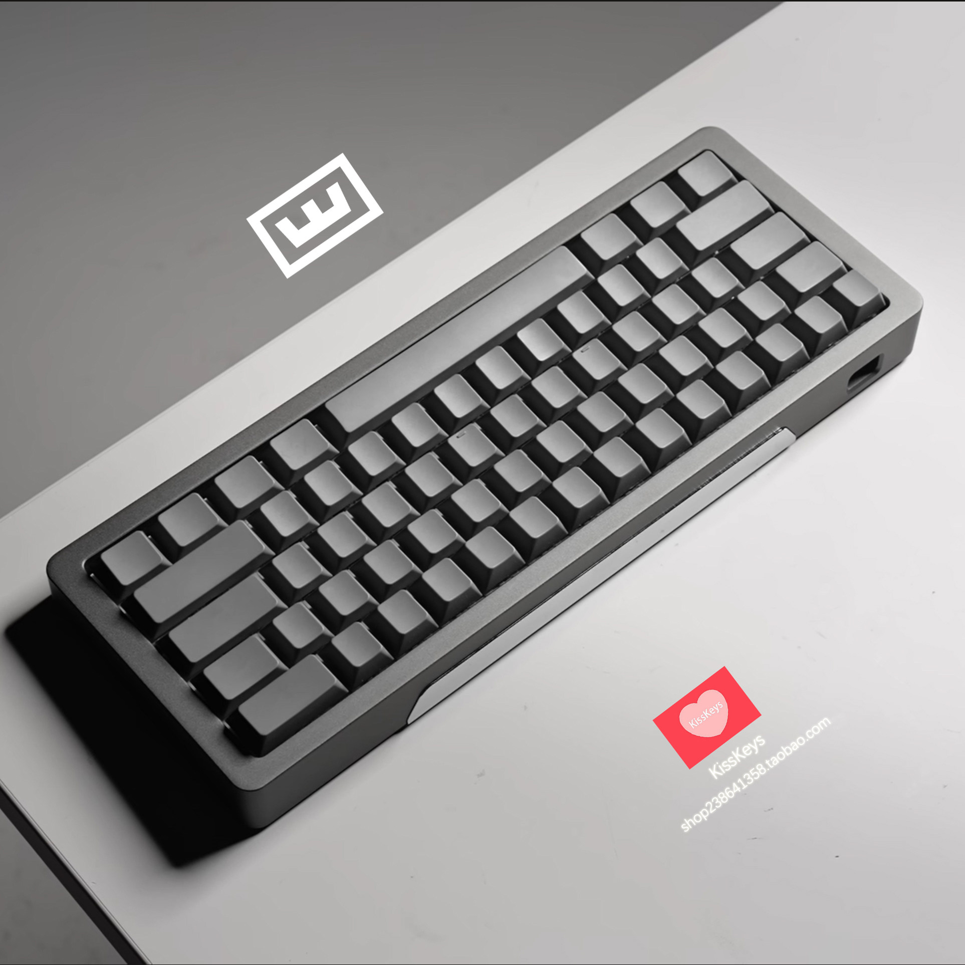 官方联名定制】Optimum x Wooting 60HE+ 客制化组装磁轴键盘评价- 淘宝网