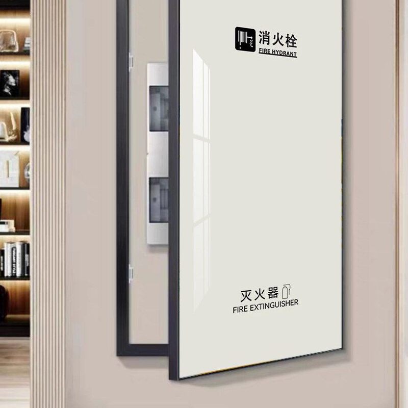 Large Decorative Painting for Fire Hydrant and Meter Box, Covering up in Hotels, Shopping Malls, Office Buildings, with a Light Luxury and High-End Feel Large Decorative Painting for Fire Hydrant and Meter Box, Covering up in Hotels, Shopping Malls, Office Buildings, with a Light Luxury and High-End Feel