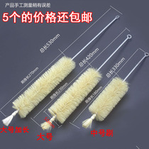 Test tube brush triangle bottle brush capacity bottle brush Cup brush measuring cylinder brush pipe cleaning brush straw brush