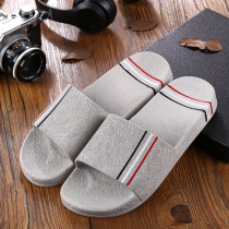 Home cool slippers womens summer indoor non-slip mens home soft bottom bathroom bath home outdoor wear large size slippers men