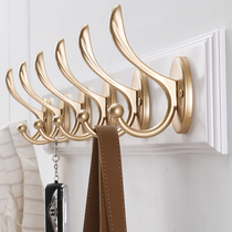 Clothes hook Wall Wall bedroom rack hook fitting room Non-punching cabinet glued door door door back