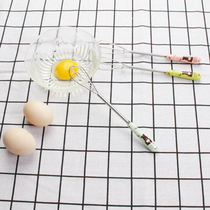 Egg kitchen Hand-held stainless steel mini egg stick beating household blender Egg Beater gadget