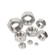 304 stainless steel hexagonal nut 316 nut 201 screw cap collection M2M3M4M5M6M8M10M12-M33