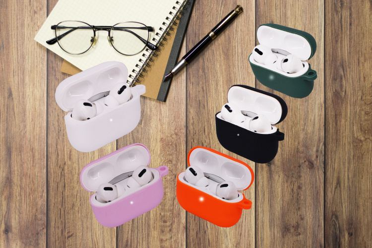 Applicable AirPods Pro Pro protective sleeve 3 generation headphones charge shell soft silicone shell replaces earbutton cap