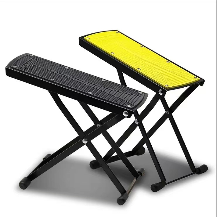 Metal guitar foot pedal guitar footstool classical guitar footstool foot pedal playing guitar footstool folding footrest
