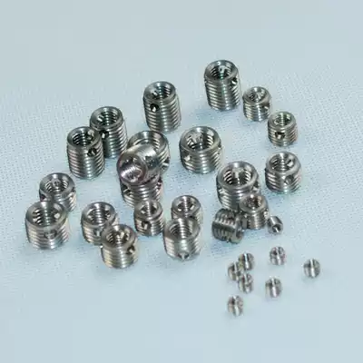Promotional stainless steel 307 three round hole self-tapping screw sleeve threaded sheath bushing tooth sleeve M3 4 5 6 8 M16