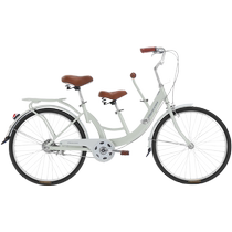 Feige parent-child bicycle for women to take care of their children mother and child bicycle to pick up and drop off their children carry children and adults 24 inches