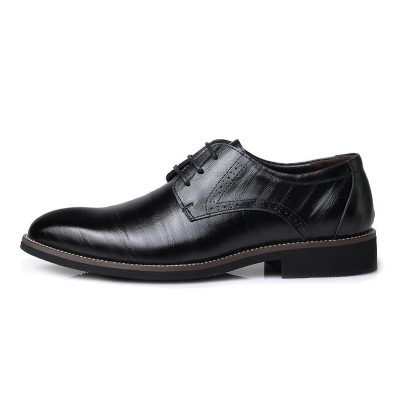 【巴黎公主外貿服飾】men business casual shoes men leather shoes big size 48皮鞋