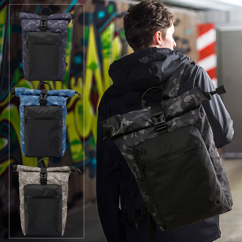 Large Capacity Mountaineering Bag Camouflak Bag Travel Double Shoulder Bag Sports Camping Waterproof SHOULDER BAG FASHION TREND STUDENT SCHOOL BAG