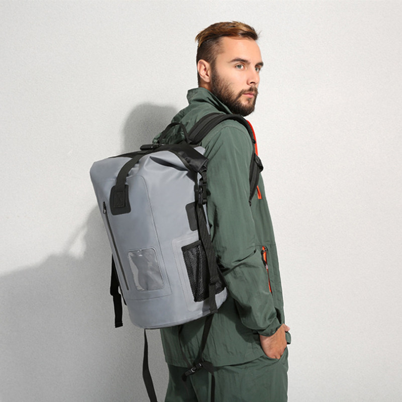 Waterproof, carry outdoor hiking on hiking back fashion swimming drifting beach fishing dedicated 30 liters