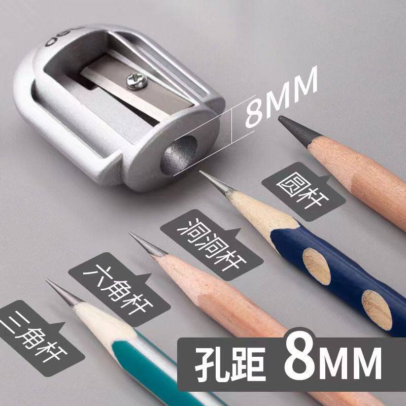 得力文具0595金属铅笔刀：学霸必备神器，削笔新体验！🎉-削笔器-淘宝百科网