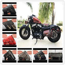 In Stock USA Made LA Rosa Harley 883 X48 1200 Tough Man Modified Leather Vintage Swing Arm Bag