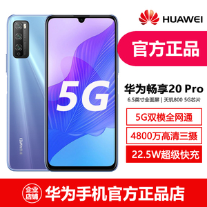 新品华为Huawei/华为 畅享20 Pro全网通5G手机侧边指纹解锁星河银