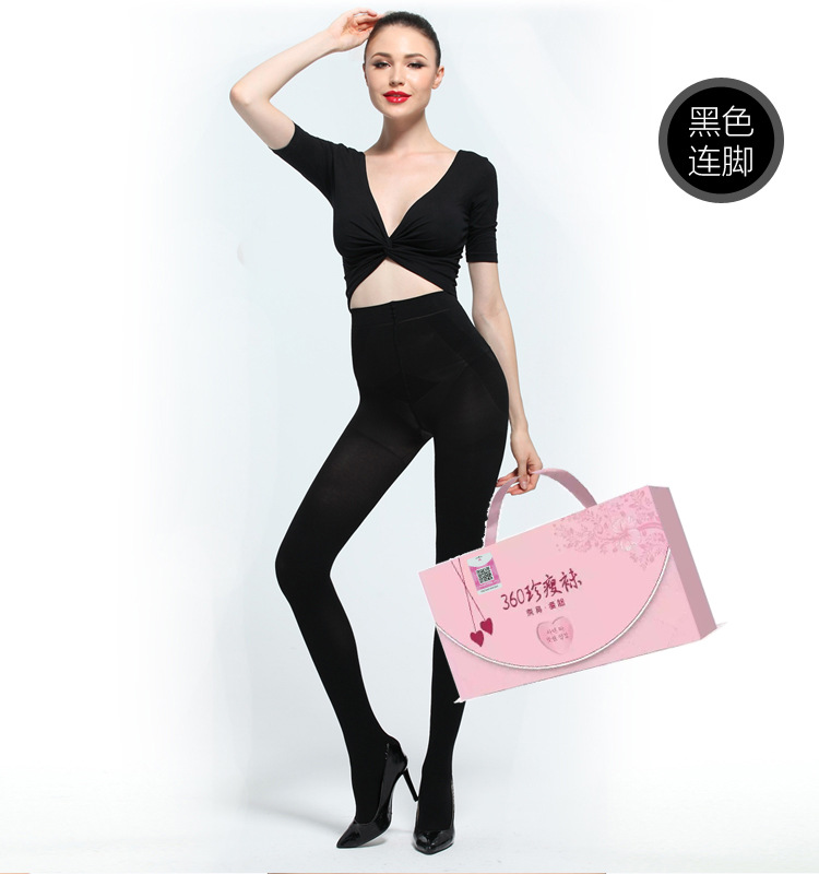 [2 nạp] chống hàng giả 360 Jane vớ mỏng stovepipe vớ chống đóng cọc XL siêu đàn hồi pantyhose vớ chân