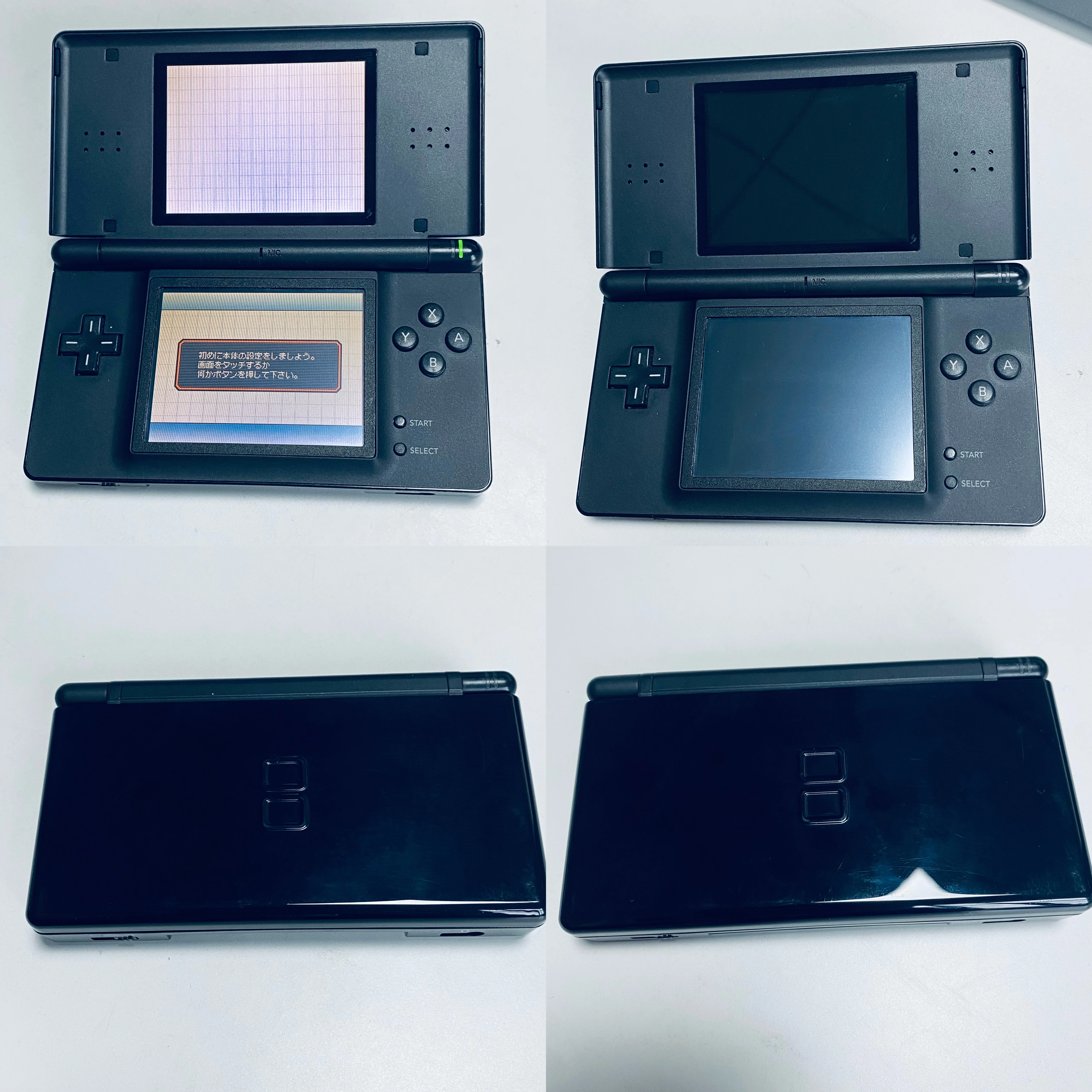 Портативная консоль Nintendo NDSL, картриджный NDS, разные косметические состояния