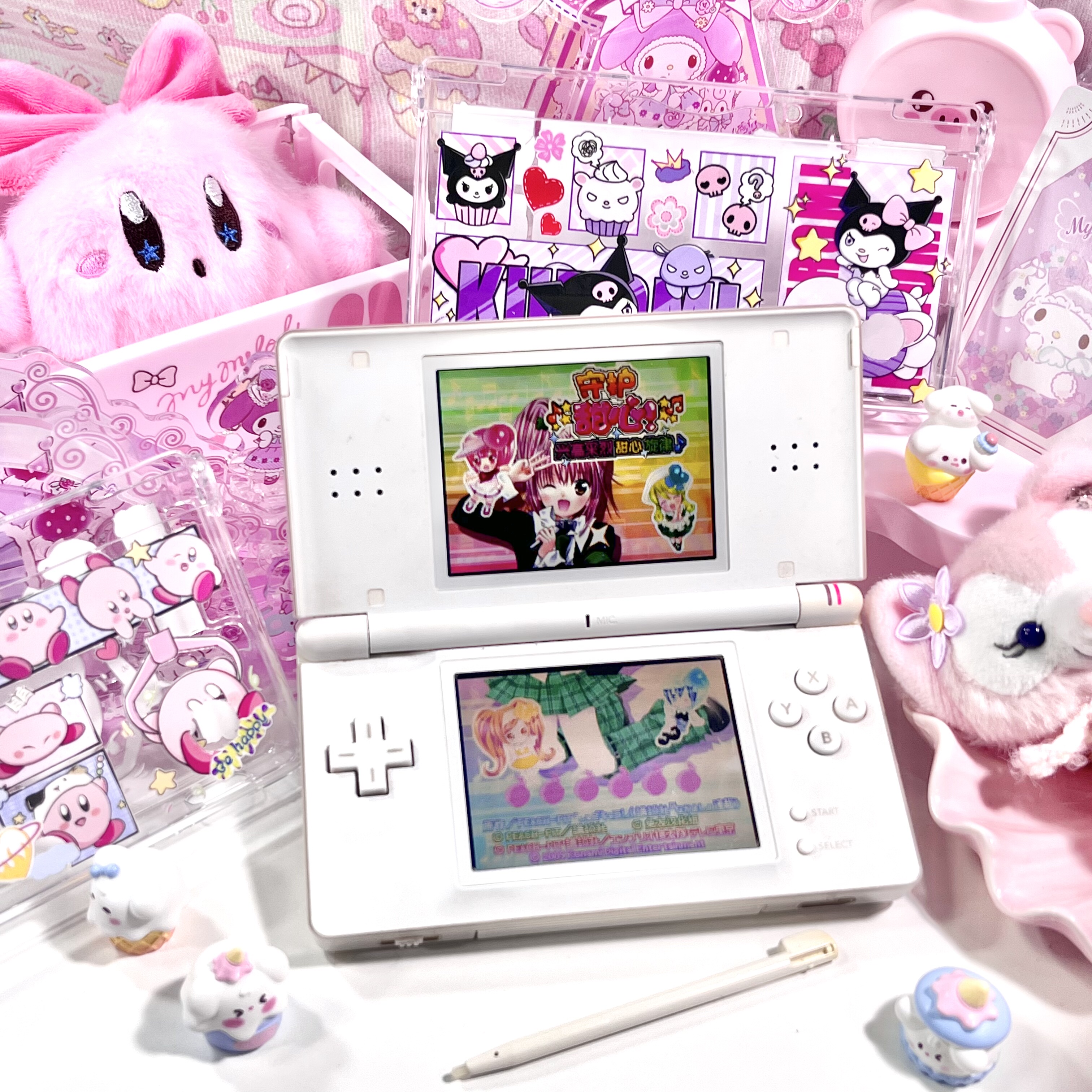 Портативная консоль Nintendo NDSL, картриджный NDS, разные косметические состояния