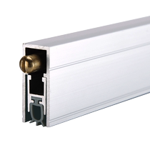 Door bottom surface-mounted automatic lifting seal sound insulation strip waterproof baffle door gap door stop aluminum alloy door seal wooden door