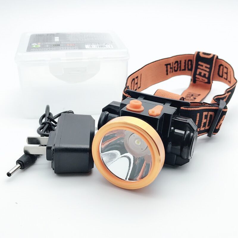 Strong light head-mounted rechargeable ultra-bright lithium battery headlamp night fishing ear pedicure pedicure tapping glue long-range miner's lamp LED flashlight