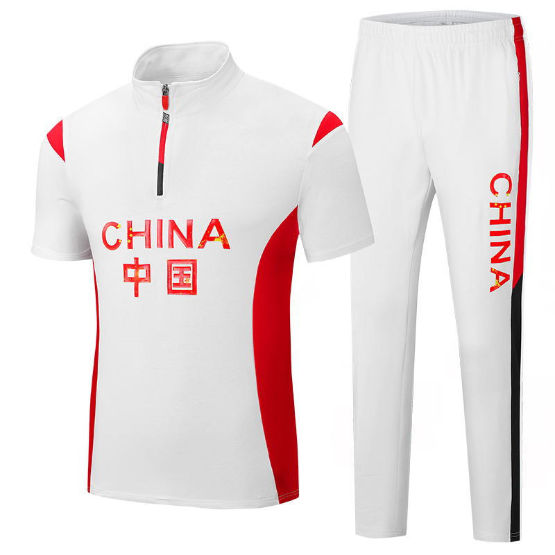 Quick-drying professional air volleyball badminton uniform game training sportswear men and women short-sleeved baseball volleyball gate team uniform