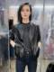 2025 Spring and Autumn Popular High-end Leather Women's Jacket Short Korean Style Slim Motorcycle Wear Yao Family Same Style Pu Leather Jacket