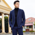 Official Flagship cửa hàng Talent nam 2019 mùa xuân và mùa thu mặc Business Casual Jacket dọc sọc Suit 