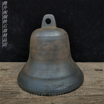 Cast iron material iron clock pen washing landscape pen holder retro craft Yaju teahouse club basin accessories practical collection