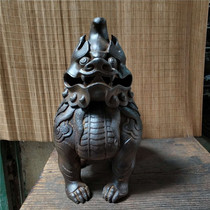 Old Iron Ware Iron Lion Beast Unicorn Imitation Ancient Handicraft Old Objects Ancient Play Miscellaneous Collection